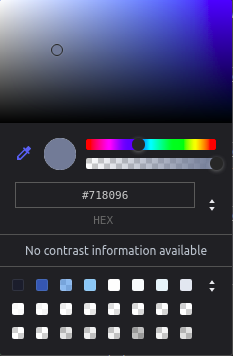 no contrast ratio info.