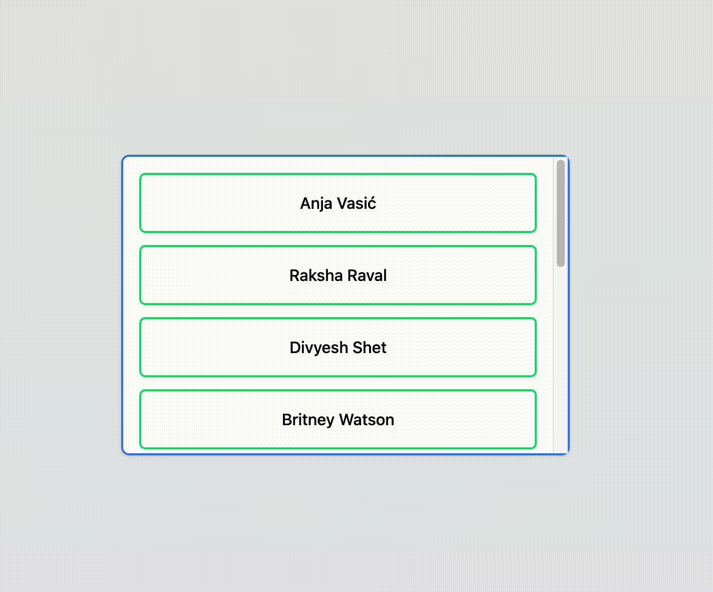 Infinite Scroll Demo